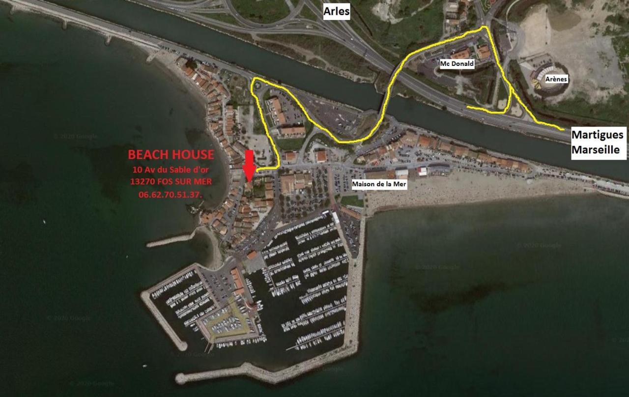 Beach House Fos-sur-Mer Zewnętrze zdjęcie